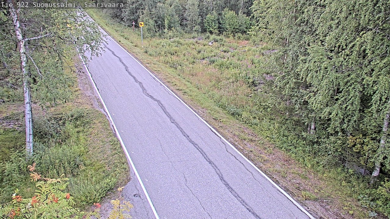 Kelikamerat Kuva Tie 843 Suomussalmi, Saarivaara, Suomussalmi, Kainuu