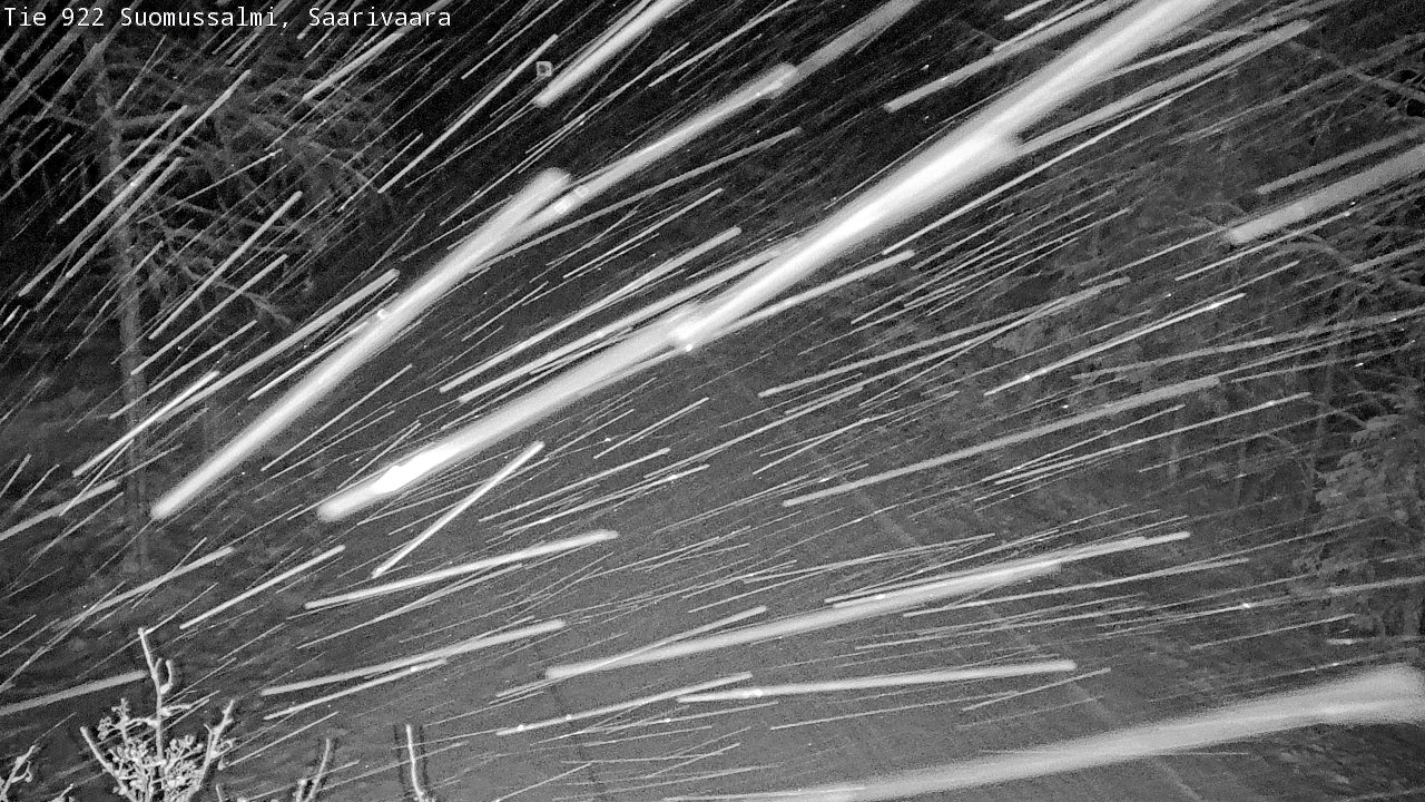 Kelikamerat Kuva Tie 843 Suomussalmi, Saarivaara, Suomussalmi, Kainuu