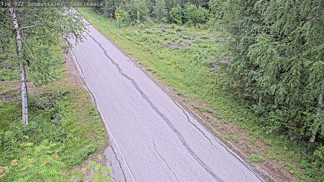 Kelikamerat Kuva Tie 843 Suomussalmi, Saarivaara, Suomussalmi, Kainuu