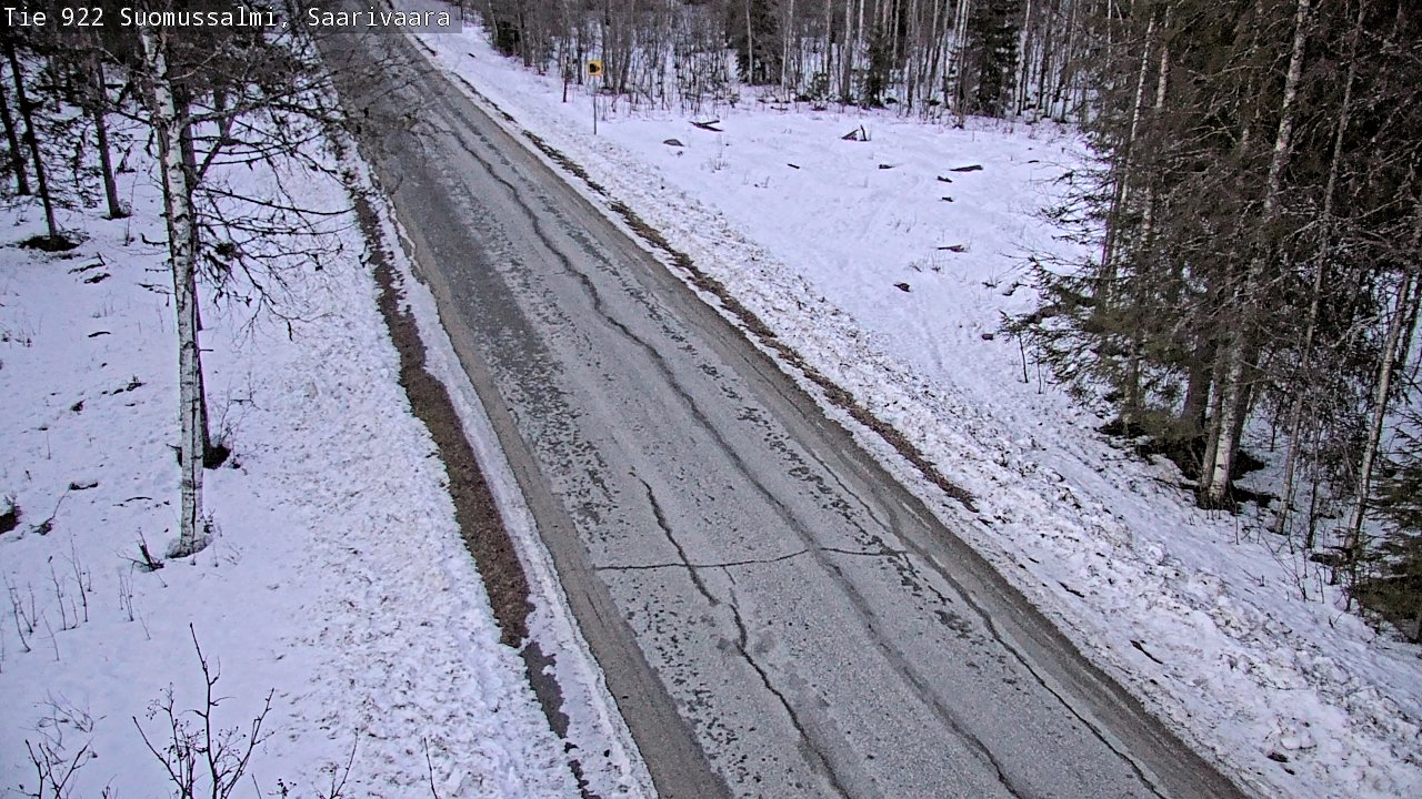 Kelikamerat Kuva Tie 843 Suomussalmi, Saarivaara, Suomussalmi, Kainuu