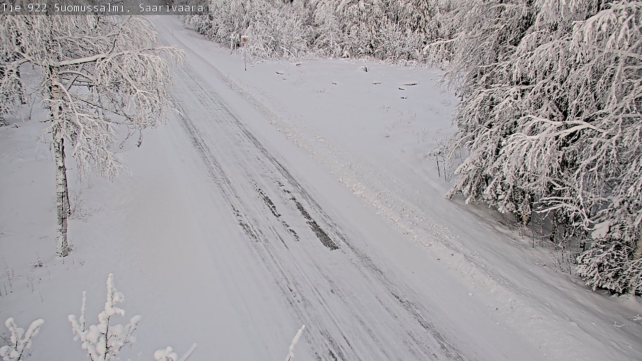Kelikamerat Kuva Tie 843 Suomussalmi, Saarivaara, Suomussalmi, Kainuu