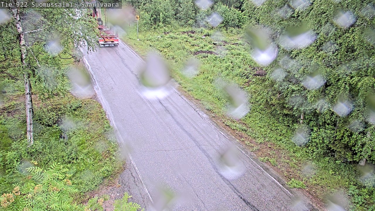 Kelikamerat Kuva Tie 843 Suomussalmi, Saarivaara, Suomussalmi, Kainuu