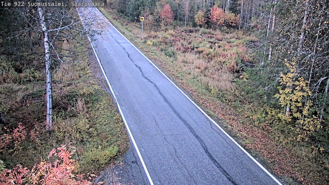 Kelikamerat Kuva Tie 843 Suomussalmi, Saarivaara, Suomussalmi, Kainuu
