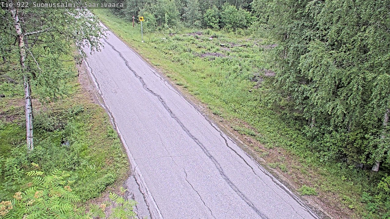Kelikamerat Kuva Tie 843 Suomussalmi, Saarivaara, Suomussalmi, Kainuu