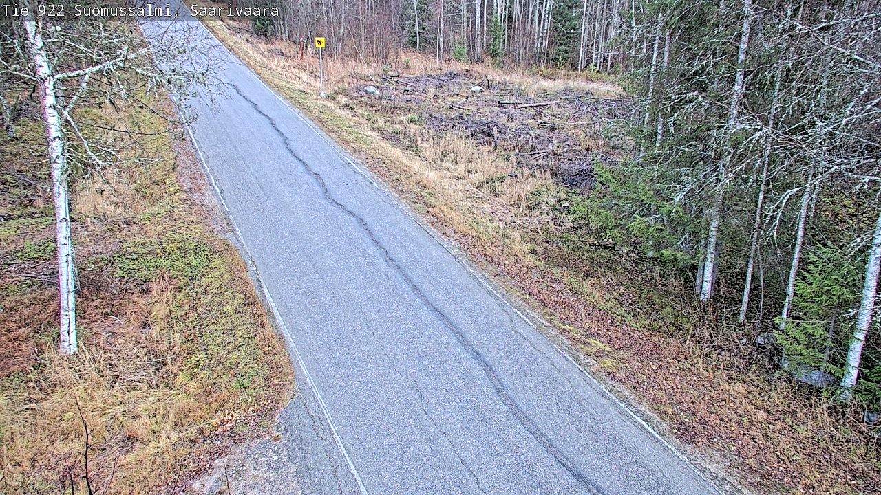 Kelikamerat Kuva Tie 843 Suomussalmi, Saarivaara, Suomussalmi, Kainuu