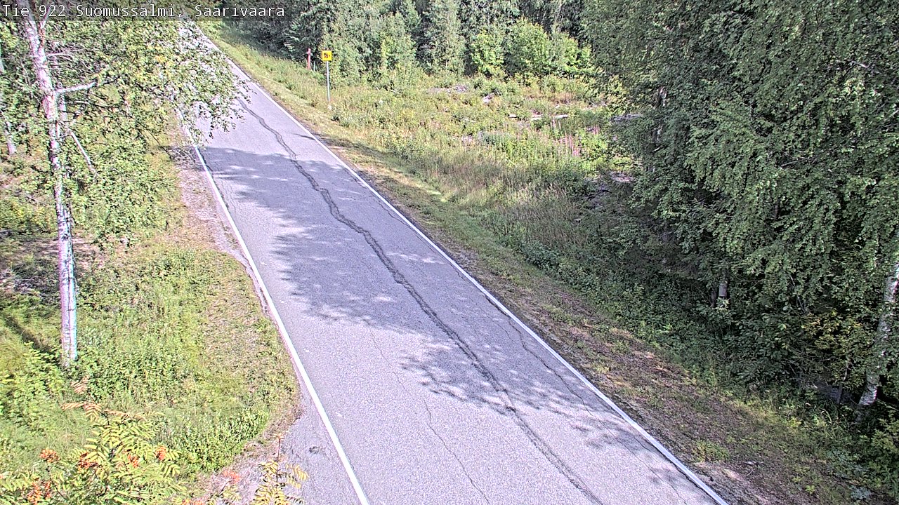 Kelikamerat Kuva Tie 843 Suomussalmi, Saarivaara, Suomussalmi, Kainuu