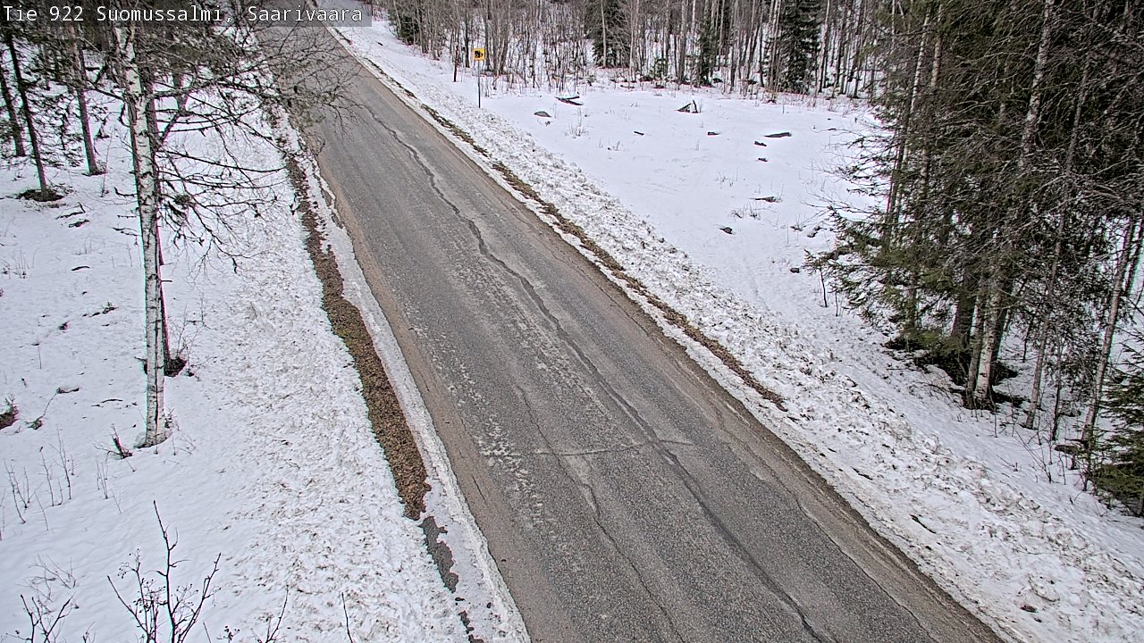 Kelikamerat Kuva Tie 843 Suomussalmi, Saarivaara, Suomussalmi, Kainuu
