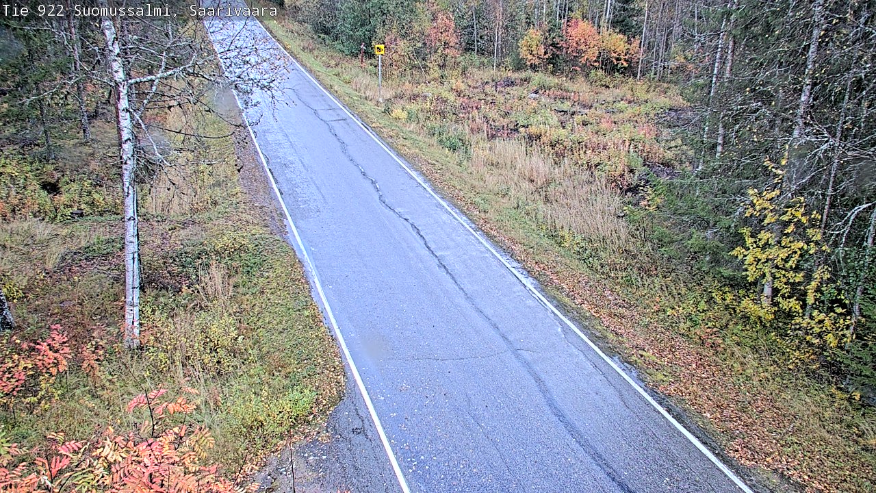 Weather Camera Image Road 950 843 Suomussalmi, Saarivaara, Suomussalmi, Kainuu