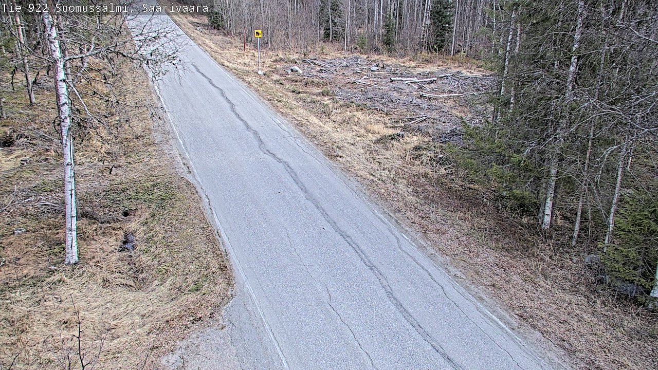 Kelikamerat Kuva Tie 843 Suomussalmi, Saarivaara, Suomussalmi, Kainuu