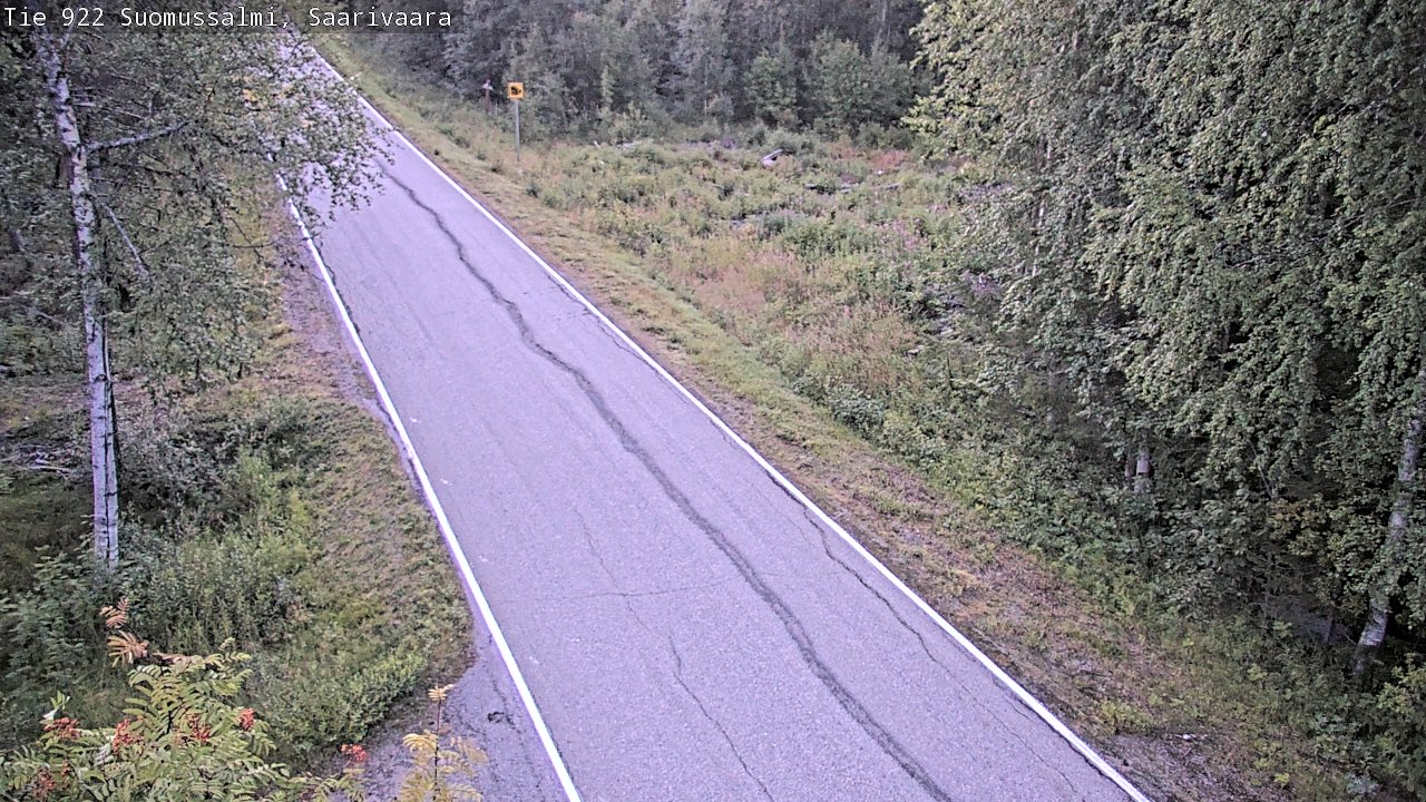 Kelikamerat Kuva Tie 843 Suomussalmi, Saarivaara, Suomussalmi, Kainuu