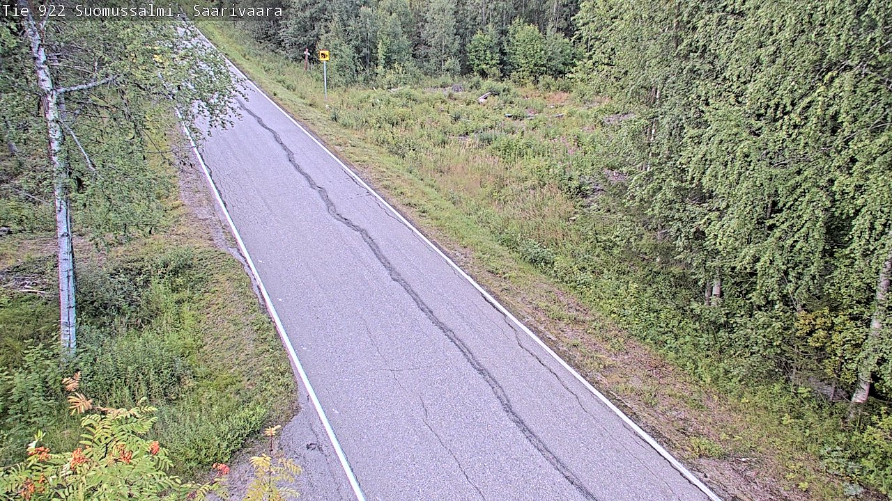 Kelikamerat Kuva Tie 843 Suomussalmi, Saarivaara, Suomussalmi, Kainuu