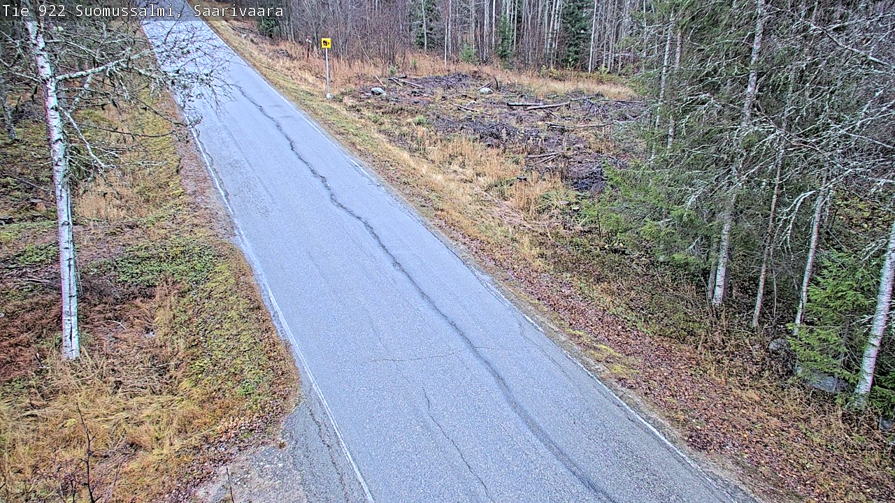 Kelikamerat Kuva Tie 843 Suomussalmi, Saarivaara, Suomussalmi, Kainuu