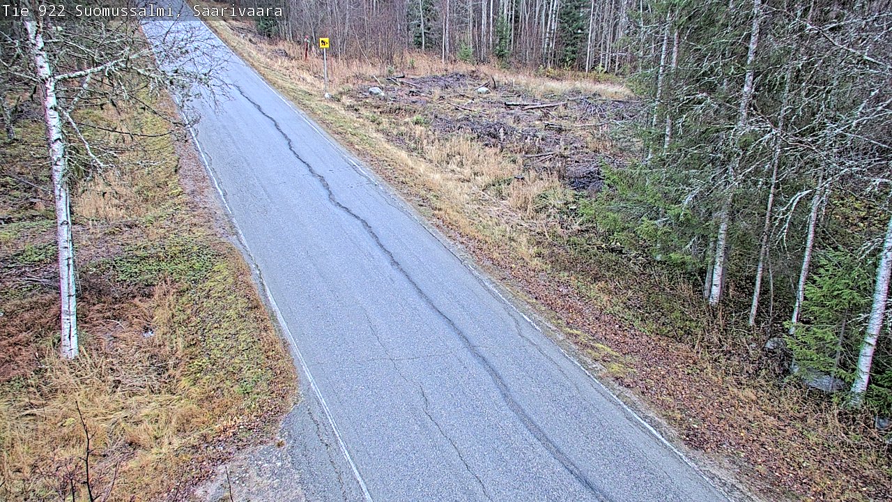 Kelikamerat Kuva Tie 843 Suomussalmi, Saarivaara, Suomussalmi, Kainuu