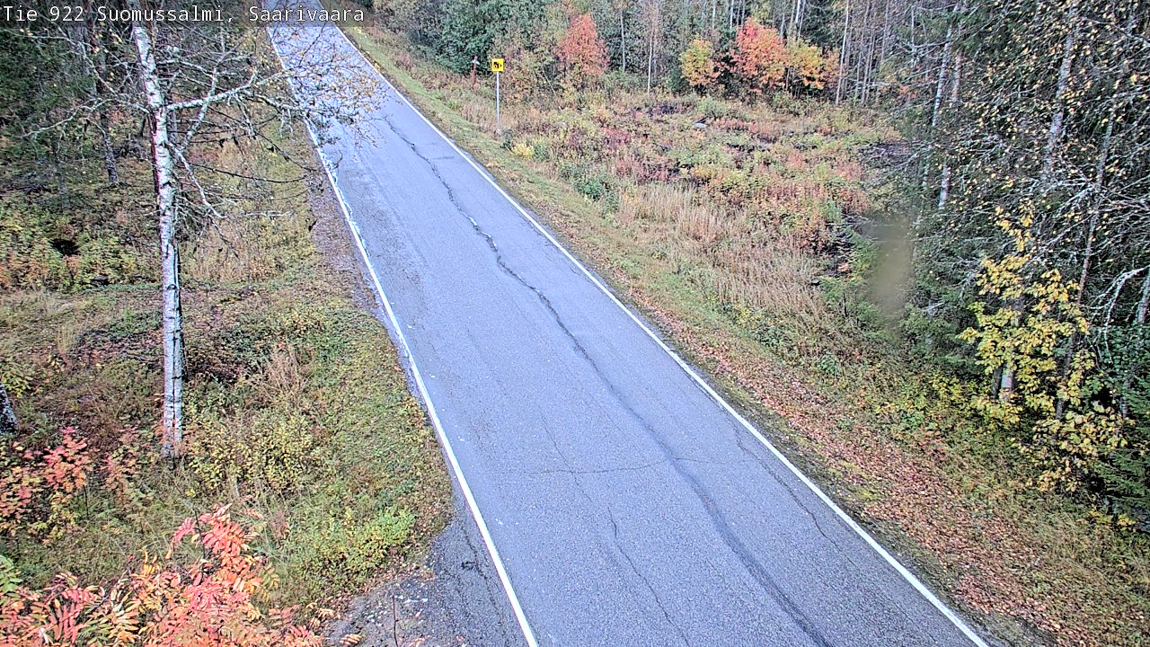 Kelikamerat Kuva Tie 843 Suomussalmi, Saarivaara, Suomussalmi, Kainuu