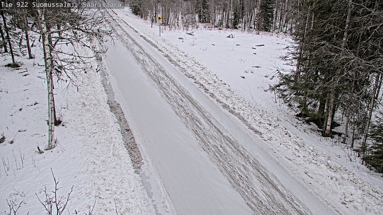Kelikamerat Kuva Tie 843 Suomussalmi, Saarivaara, Suomussalmi, Kainuu