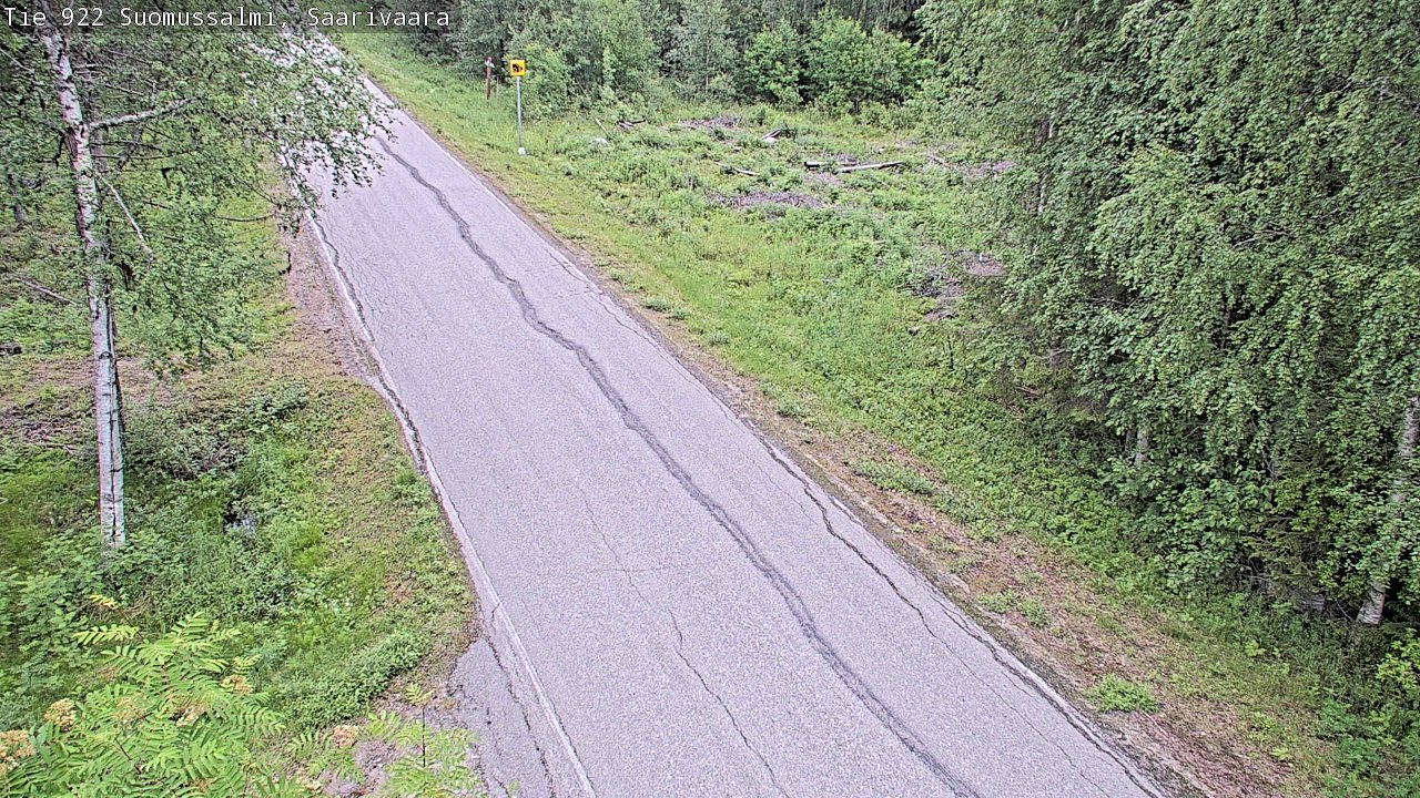 Kelikamerat Kuva Tie 843 Suomussalmi, Saarivaara, Suomussalmi, Kainuu