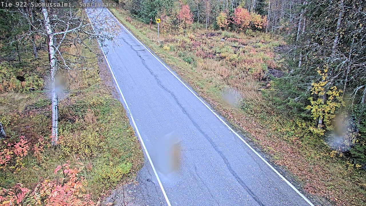 Weather Camera Image Road 950 843 Suomussalmi, Saarivaara, Suomussalmi, Kainuu