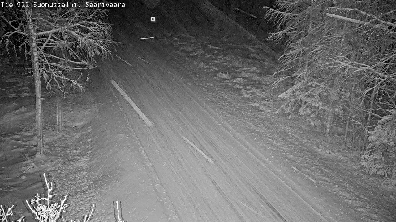 Weather Camera Image Road 950 843 Suomussalmi, Saarivaara, Suomussalmi, Kainuu