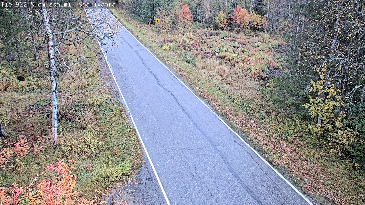 Kelikamerat Kuva Tie 843 Suomussalmi, Saarivaara, Suomussalmi, Kainuu