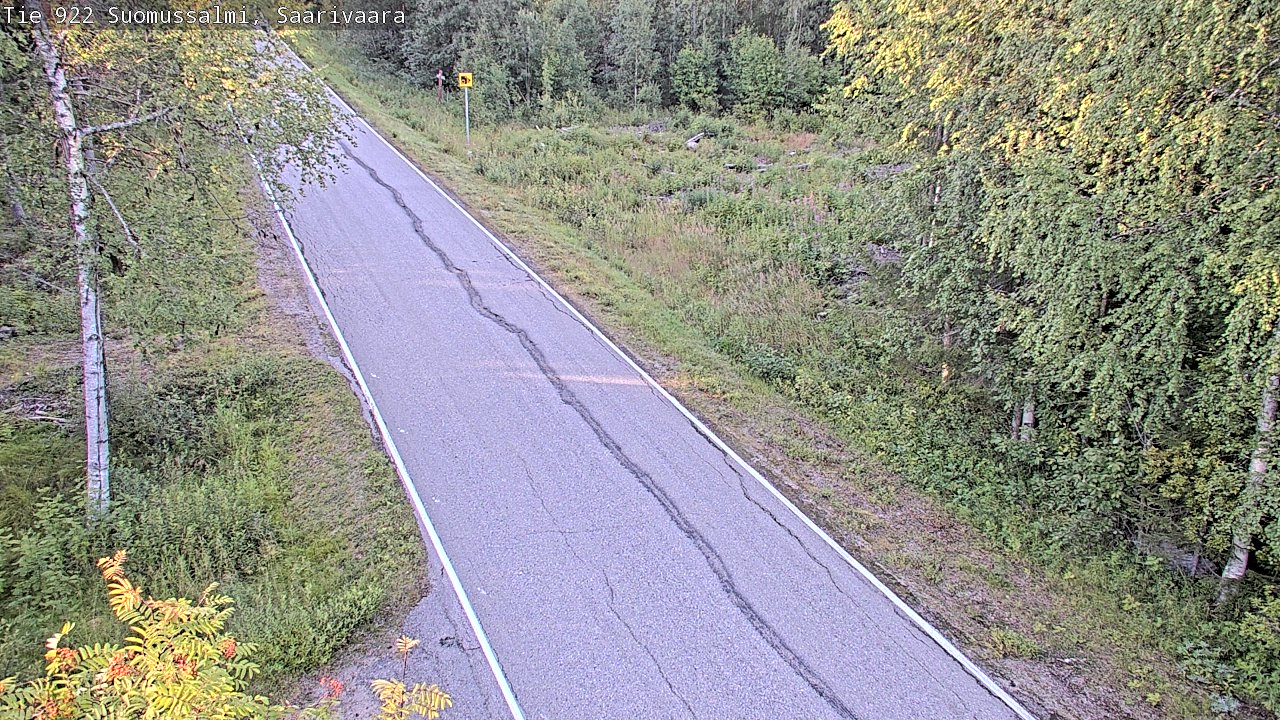 Kelikamerat Kuva Tie 843 Suomussalmi, Saarivaara, Suomussalmi, Kainuu