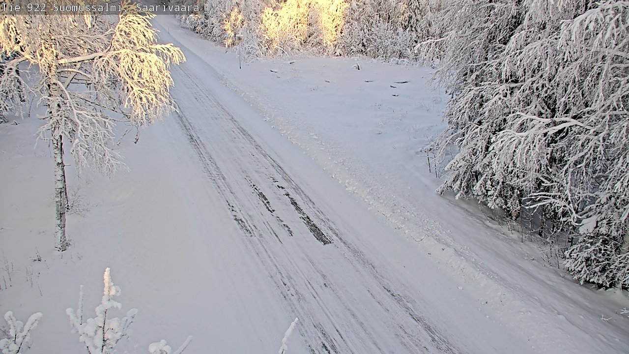 Kelikamerat Kuva Tie 843 Suomussalmi, Saarivaara, Suomussalmi, Kainuu