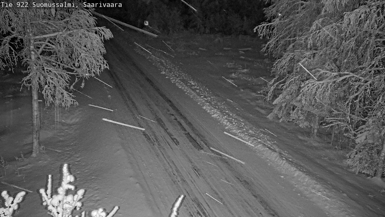 Kelikamerat Kuva Tie 843 Suomussalmi, Saarivaara, Suomussalmi, Kainuu