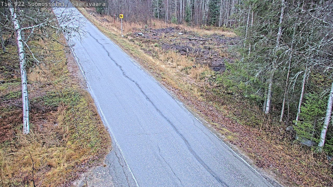 Kelikamerat Kuva Tie 843 Suomussalmi, Saarivaara, Suomussalmi, Kainuu