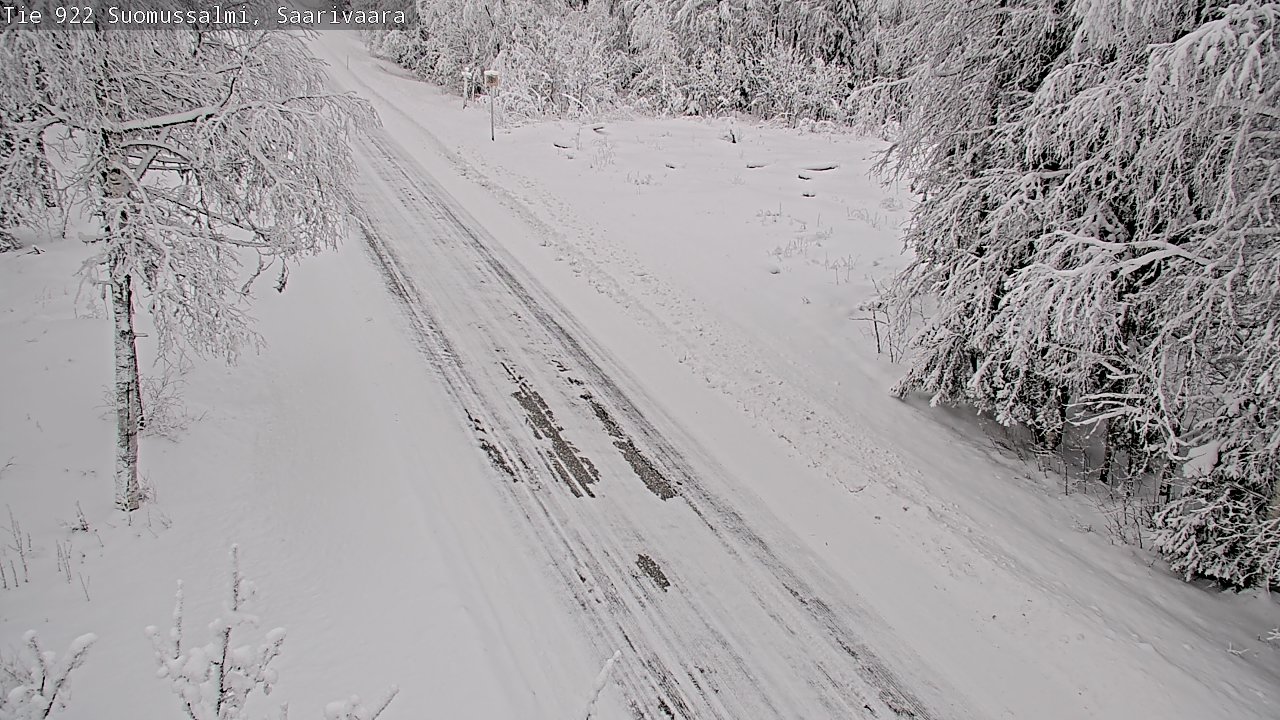 Kelikamerat Kuva Tie 843 Suomussalmi, Saarivaara, Suomussalmi, Kainuu
