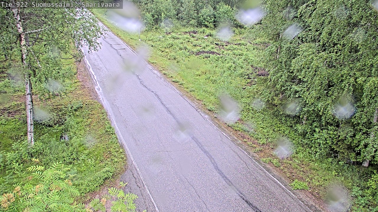 Kelikamerat Kuva Tie 843 Suomussalmi, Saarivaara, Suomussalmi, Kainuu