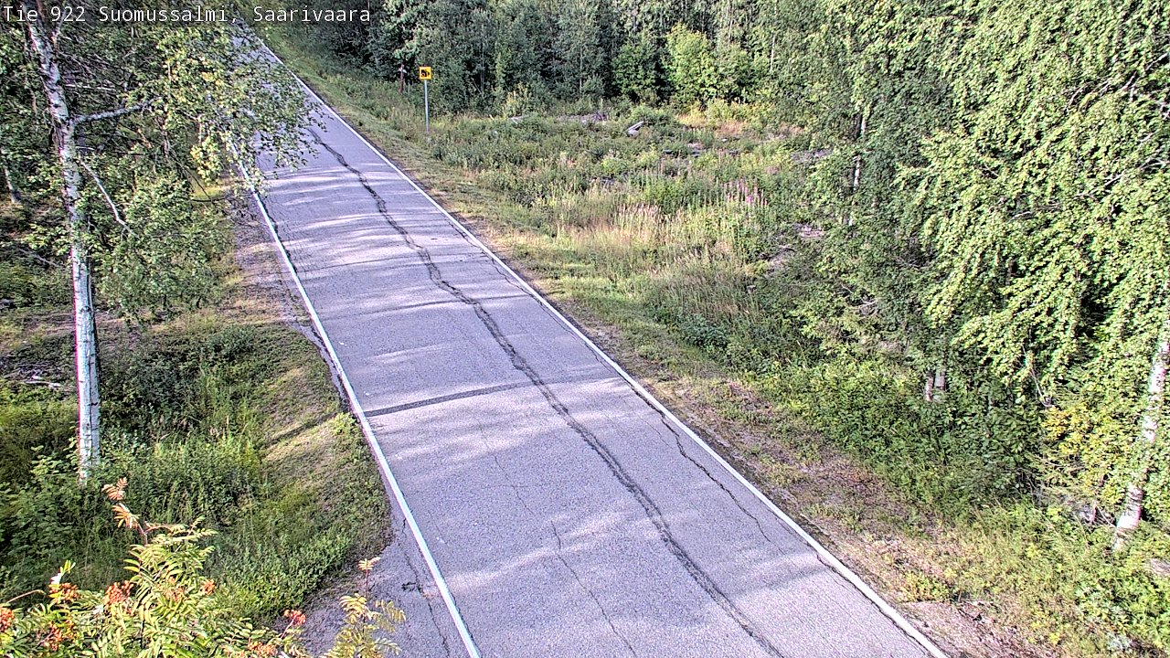 Kelikamerat Kuva Tie 843 Suomussalmi, Saarivaara, Suomussalmi, Kainuu