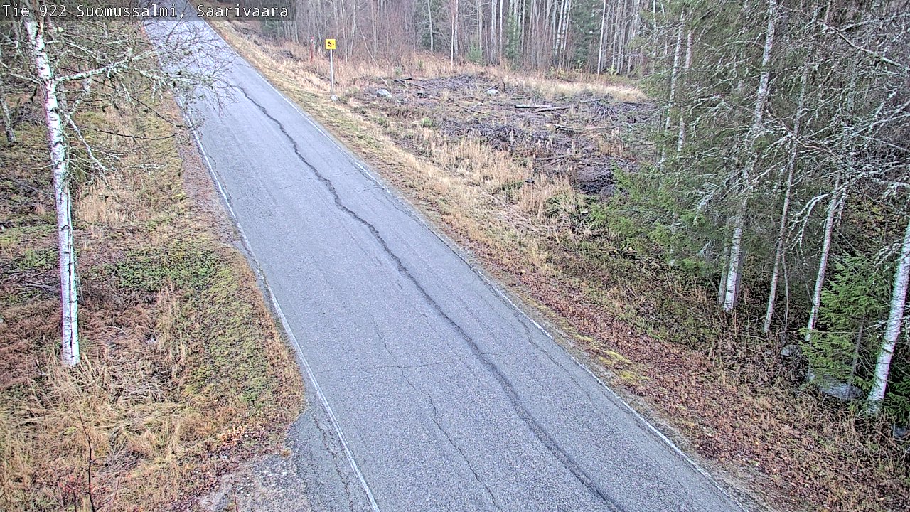 Kelikamerat Kuva Tie 843 Suomussalmi, Saarivaara, Suomussalmi, Kainuu