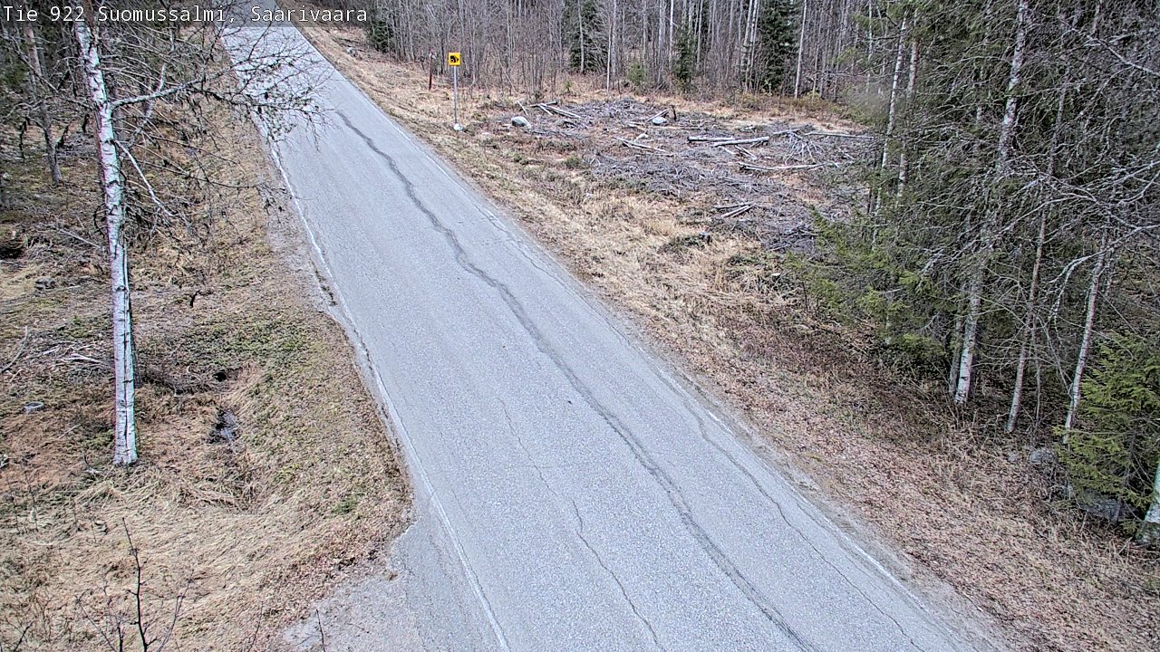 Kelikamerat Kuva Tie 843 Suomussalmi, Saarivaara, Suomussalmi, Kainuu