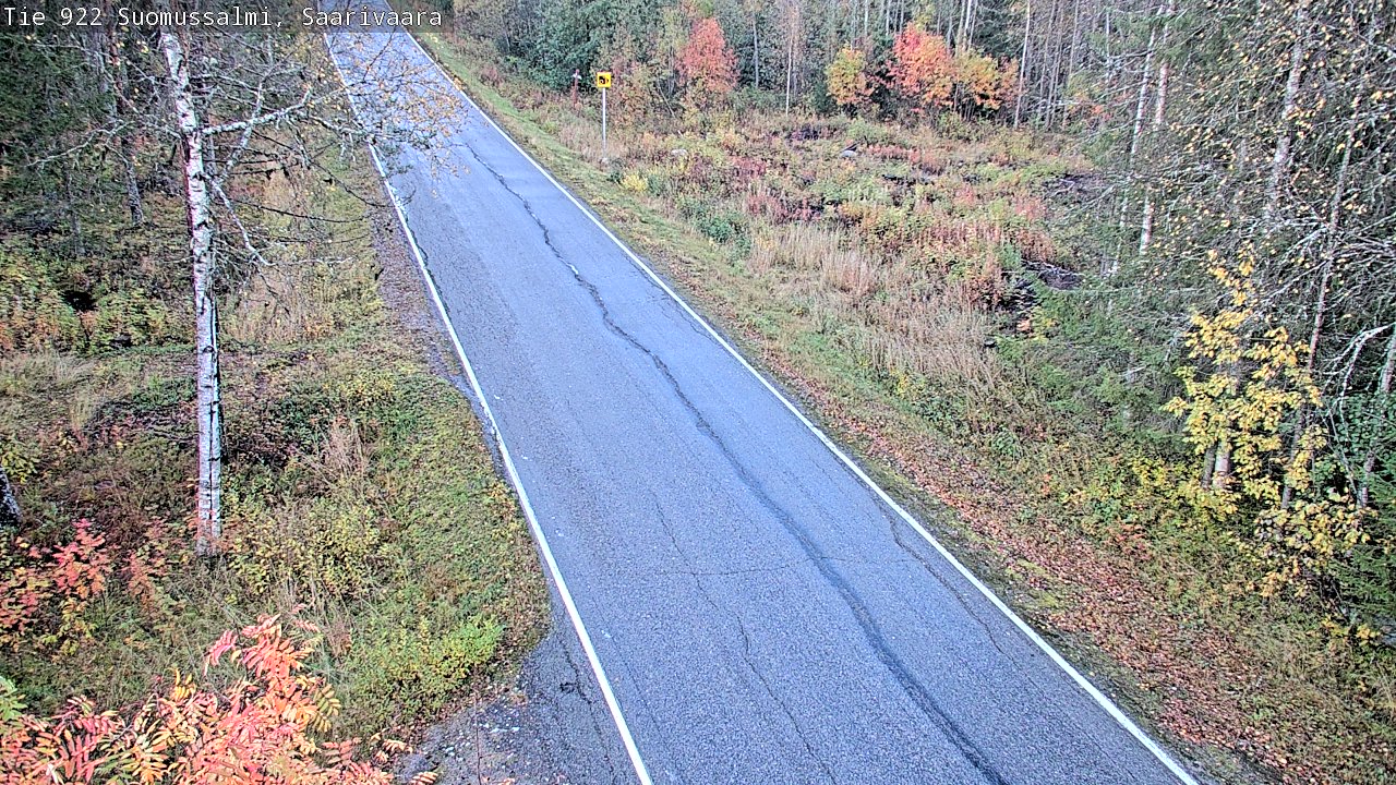 Kelikamerat Kuva Tie 843 Suomussalmi, Saarivaara, Suomussalmi, Kainuu