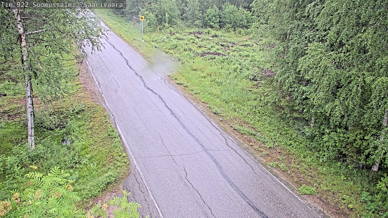 Kelikamerat Kuva Tie 843 Suomussalmi, Saarivaara, Suomussalmi, Kainuu