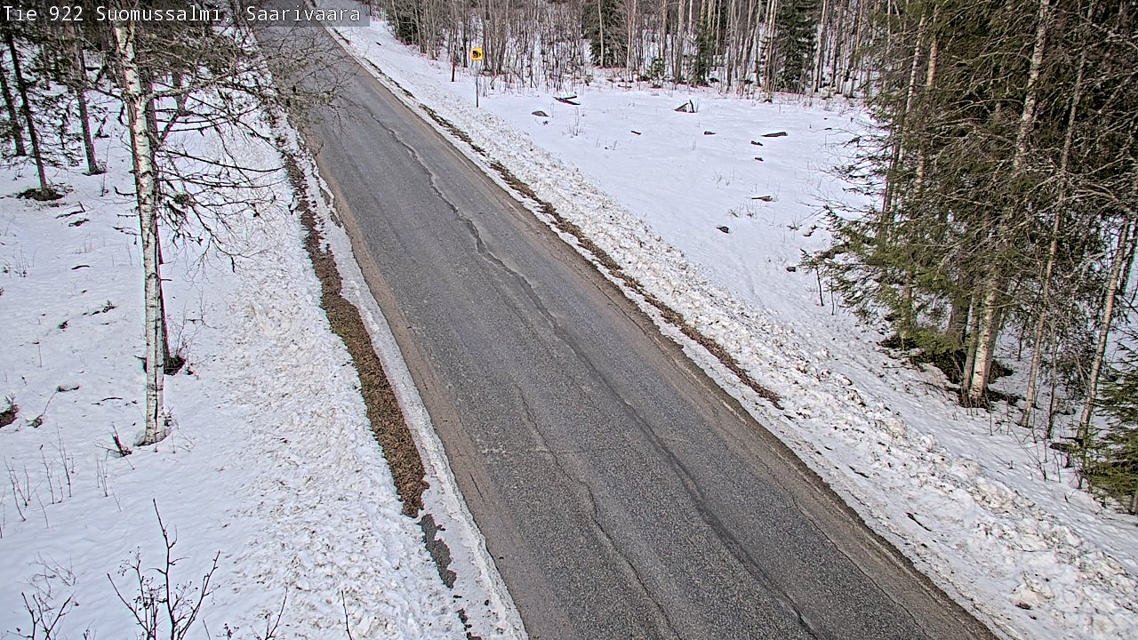 Kelikamerat Kuva Tie 843 Suomussalmi, Saarivaara, Suomussalmi, Kainuu