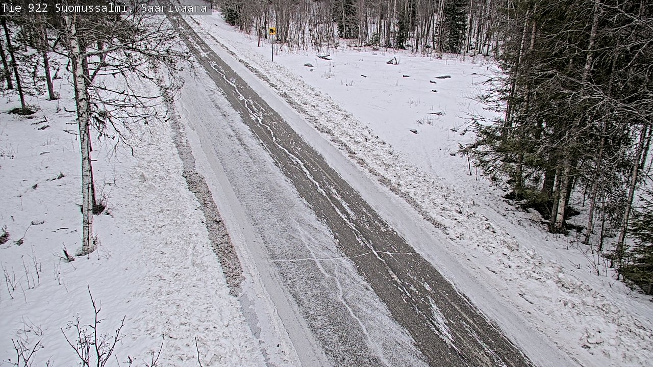 Kelikamerat Kuva Tie 843 Suomussalmi, Saarivaara, Suomussalmi, Kainuu