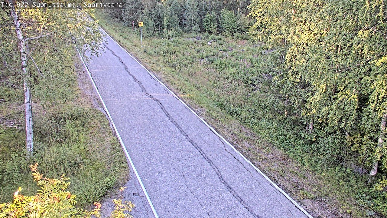 Kelikamerat Kuva Tie 843 Suomussalmi, Saarivaara, Suomussalmi, Kainuu
