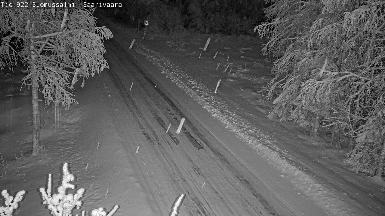 Kelikamerat Kuva Tie 843 Suomussalmi, Saarivaara, Suomussalmi, Kainuu