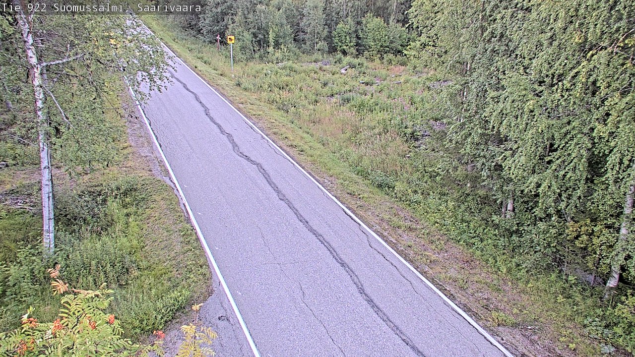 Kelikamerat Kuva Tie 843 Suomussalmi, Saarivaara, Suomussalmi, Kainuu