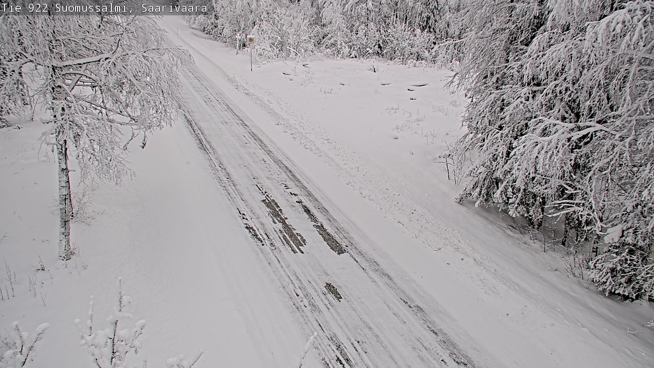 Kelikamerat Kuva Tie 843 Suomussalmi, Saarivaara, Suomussalmi, Kainuu