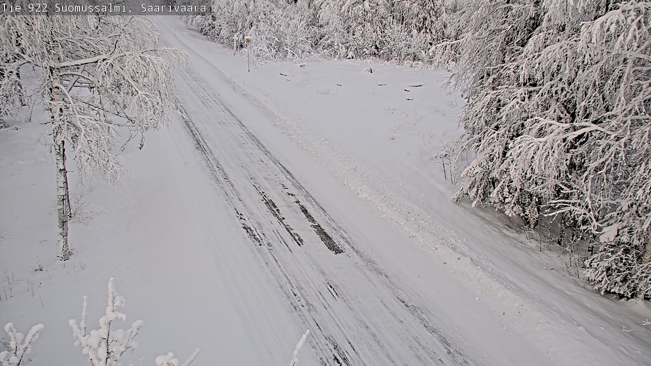 Kelikamerat Kuva Tie 843 Suomussalmi, Saarivaara, Suomussalmi, Kainuu