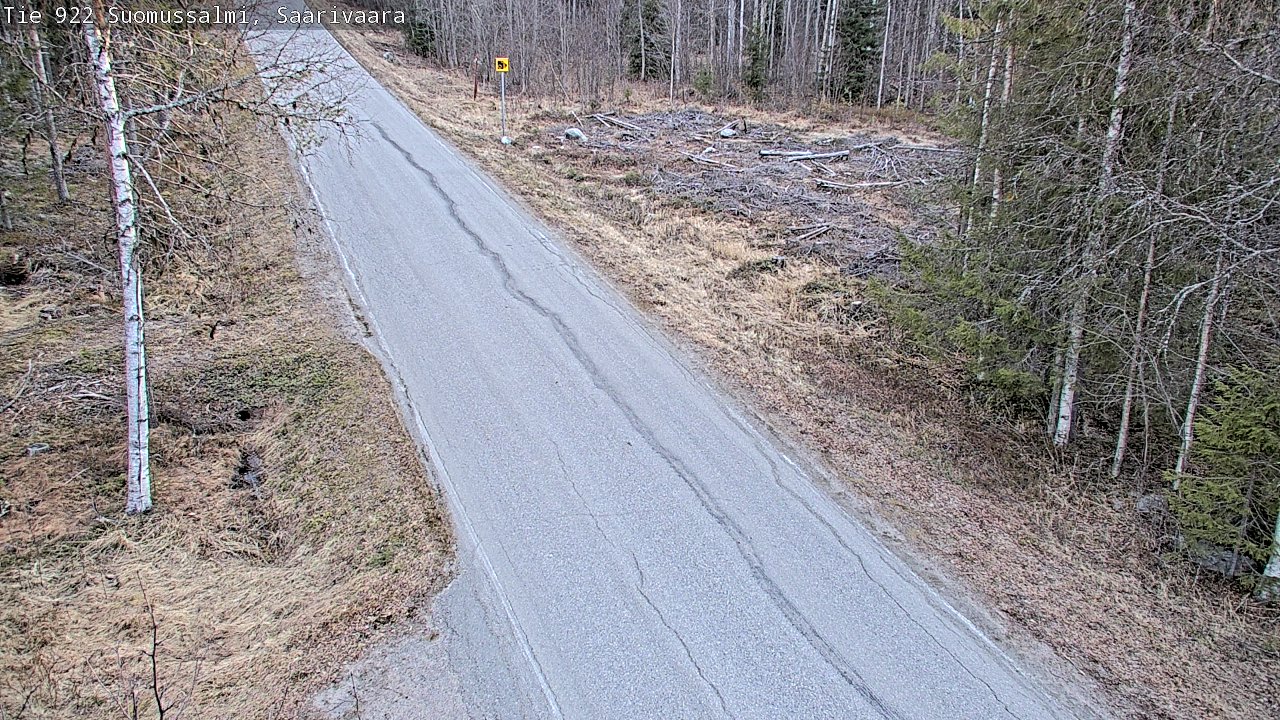 Kelikamerat Kuva Tie 843 Suomussalmi, Saarivaara, Suomussalmi, Kainuu