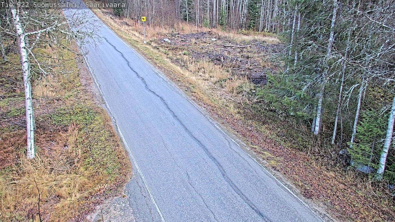 Kelikamerat Kuva Tie 843 Suomussalmi, Saarivaara, Suomussalmi, Kainuu