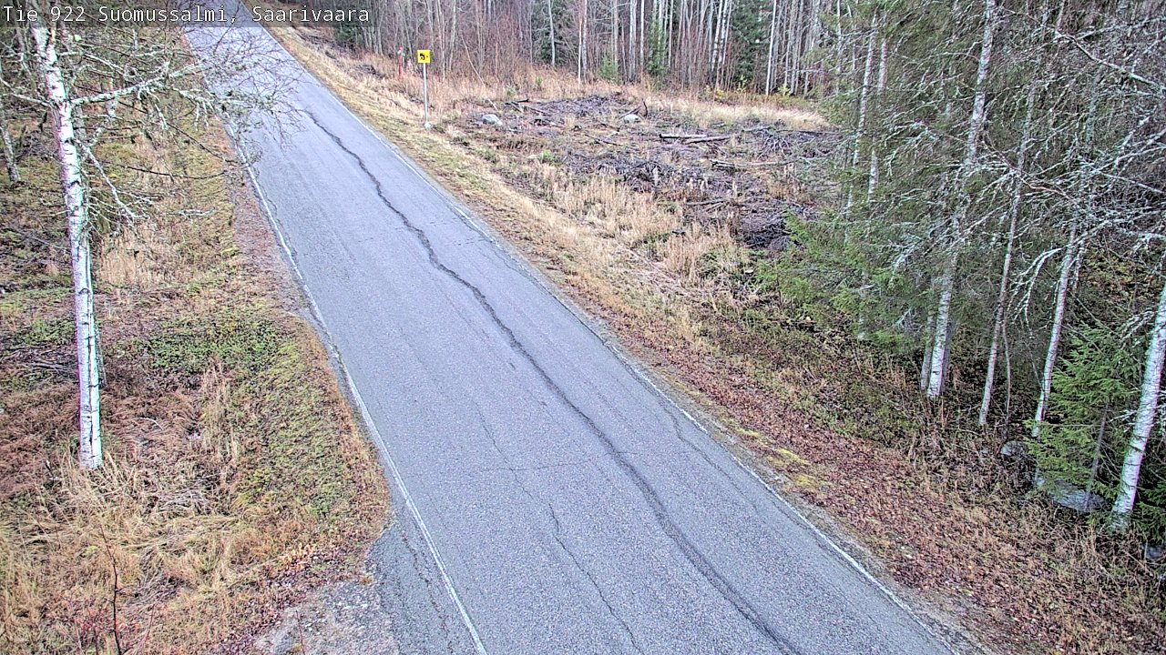 Kelikamerat Kuva Tie 843 Suomussalmi, Saarivaara, Suomussalmi, Kainuu