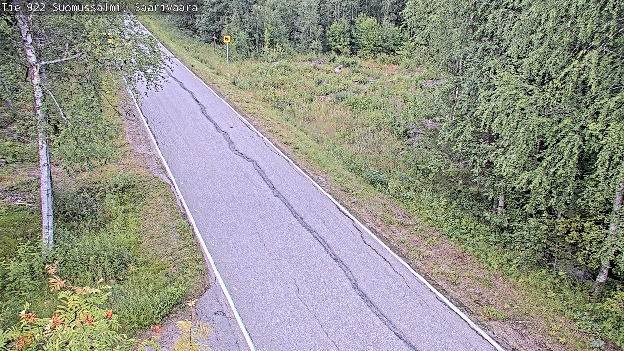 Kelikamerat Kuva Tie 843 Suomussalmi, Saarivaara, Suomussalmi, Kainuu