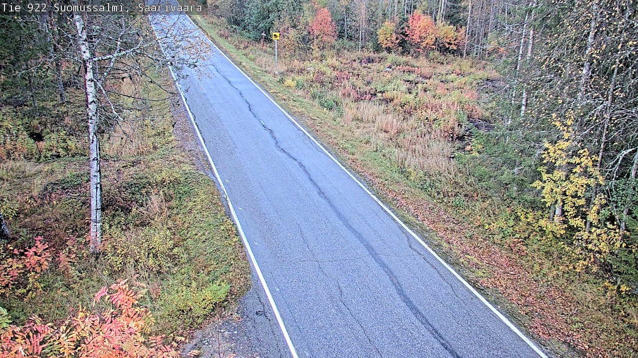 Kelikamerat Kuva Tie 843 Suomussalmi, Saarivaara, Suomussalmi, Kainuu