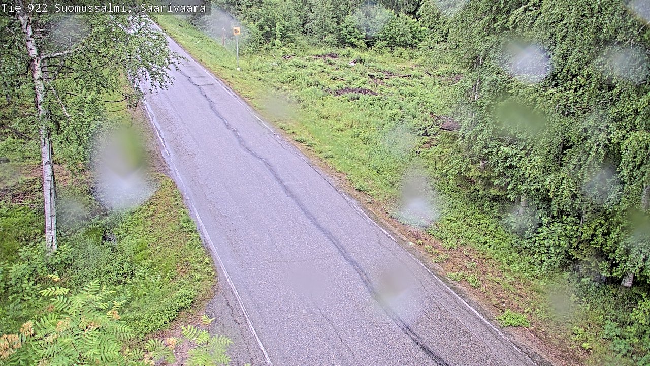 Kelikamerat Kuva Tie 843 Suomussalmi, Saarivaara, Suomussalmi, Kainuu