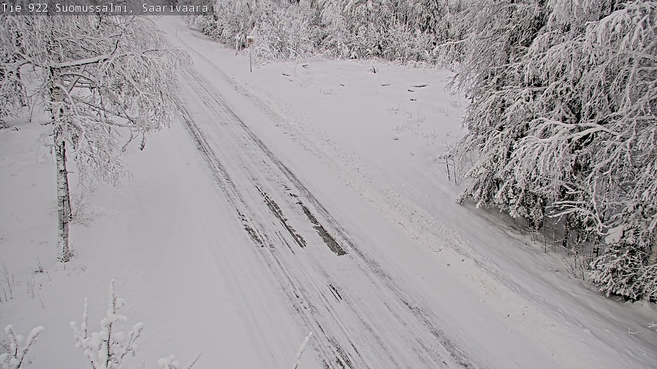 Kelikamerat Kuva Tie 843 Suomussalmi, Saarivaara, Suomussalmi, Kainuu