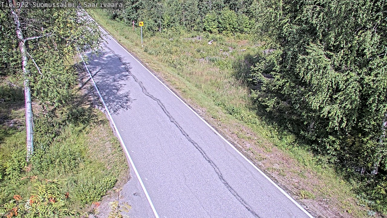 Kelikamerat Kuva Tie 843 Suomussalmi, Saarivaara, Suomussalmi, Kainuu