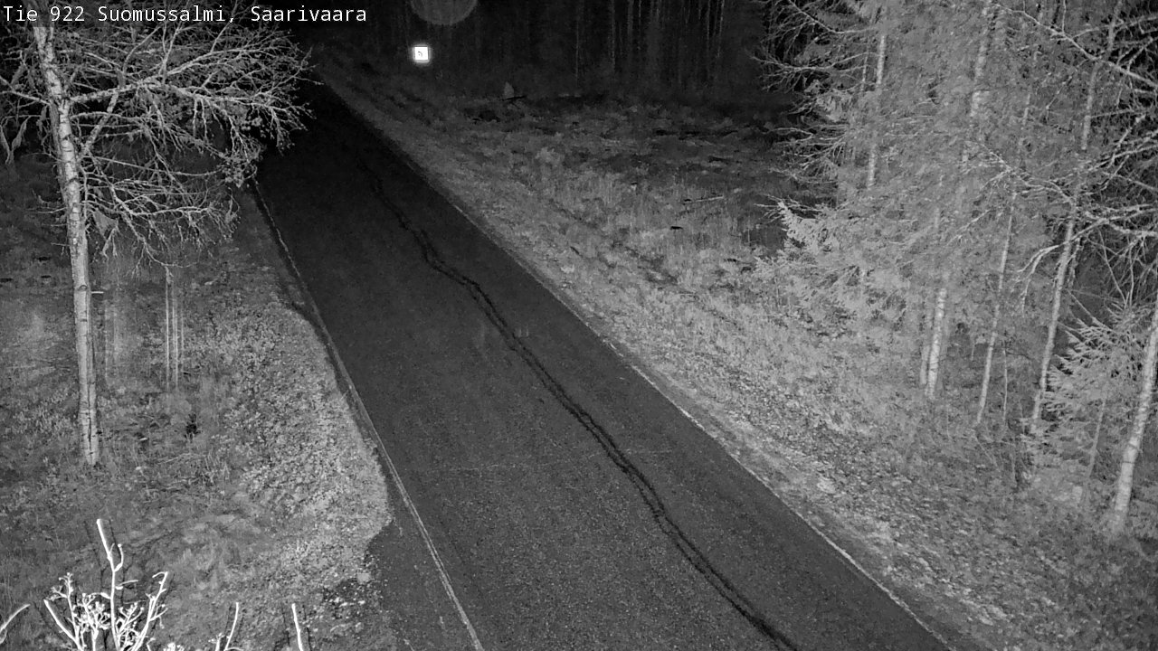 Kelikamerat Kuva Tie 843 Suomussalmi, Saarivaara, Suomussalmi, Kainuu